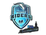Sticker | Movistar Riders (Holo) | Stockholm 2021