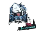 Sticker | Sharks Esports (Foil) | Stockholm 2021