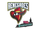 Sticker | Renegades (Foil) | Stockholm 2021