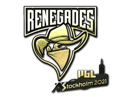 Sticker | Renegades (Gold) | Stockholm 2021 Sticker | Renegades (Gold) | Stockholm 2021