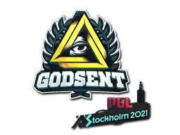 Sticker | GODSENT (Foil) | Stockholm 2021 Sticker | GODSENT (Foil) | Stockholm 2021