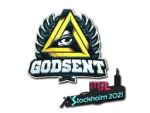 Sticker | GODSENT (Foil) | Stockholm 2021
