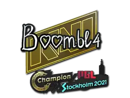 Sticker | Boombl4 | Stockholm 2021 Sticker | Boombl4 | Stockholm 2021