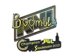 Sticker | Boombl4 (Holo) | Stockholm 2021 Sticker | Boombl4 (Holo) | Stockholm 2021