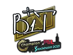 Sticker | b1t | Stockholm 2021 Sticker | b1t | Stockholm 2021