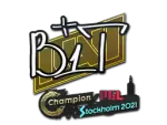 Sticker | b1t | Stockholm 2021