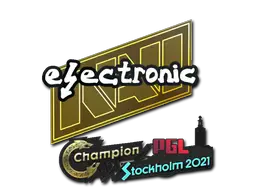 Sticker | electroNic | Stockholm 2021 Sticker | electroNic | Stockholm 2021