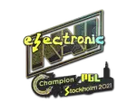 Sticker | electroNic (Holo) | Stockholm 2021
