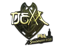 Sticker | nexa (Gold) | Stockholm 2021 Sticker | nexa (Gold) | Stockholm 2021