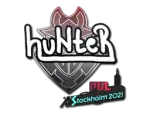 Sticker | huNter- | Stockholm 2021