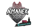 Sticker | AMANEK | Stockholm 2021