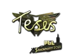 Sticker | TeSeS (Gold) | Stockholm 2021