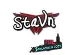 Sticker | stavn | Stockholm 2021