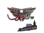 Sticker | sjuush (Holo) | Stockholm 2021