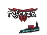 Sticker | refrezh | Stockholm 2021