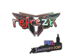 Sticker | refrezh (Holo) | Stockholm 2021 Sticker | refrezh (Holo) | Stockholm 2021