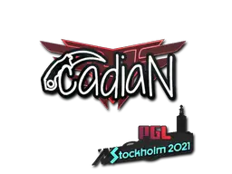 Sticker | cadiaN | Stockholm 2021 Sticker | cadiaN | Stockholm 2021