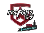 Sticker | nafany | Stockholm 2021