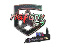 Sticker | nafany (Holo) | Stockholm 2021 Sticker | nafany (Holo) | Stockholm 2021