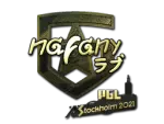 Sticker | nafany (Gold) | Stockholm 2021