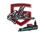 Sticker | Ax1Le | Stockholm 2021