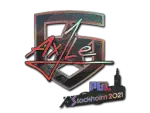 Sticker | Ax1Le (Holo) | Stockholm 2021