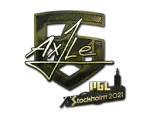 Sticker | Ax1Le (Gold) | Stockholm 2021