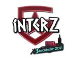 Sticker | interz | Stockholm 2021