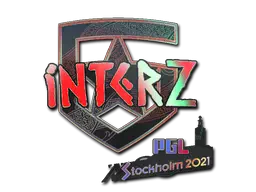 Sticker | interz (Holo) | Stockholm 2021 Sticker | interz (Holo) | Stockholm 2021