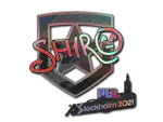 Sticker | sh1ro (Holo) | Stockholm 2021