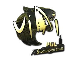 Sticker | VINI (Gold) | Stockholm 2021 Sticker | VINI (Gold) | Stockholm 2021
