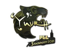 Sticker | yuurih (Gold) | Stockholm 2021