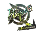 Sticker | Plopski (Holo) | Stockholm 2021