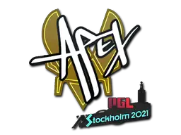 Sticker | apEX | Stockholm 2021 Sticker | apEX | Stockholm 2021