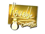 Sticker | Maikelele (Gold) | Cologne 2015