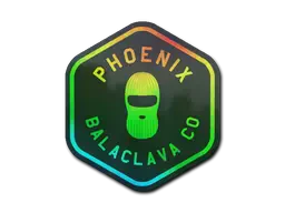 Sticker | Phoenix Balaclava Co. (Holo) Sticker | Phoenix Balaclava Co. (Holo)