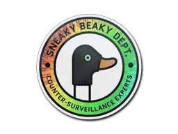 Sticker | Sneaky Beaky Dept. (Holo) Sticker | Sneaky Beaky Dept. (Holo)