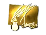 Sticker | fox (Gold) | Cologne 2015