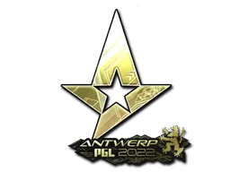 Sticker | Astralis (Gold) | Antwerp 2022 Sticker | Astralis (Gold) | Antwerp 2022