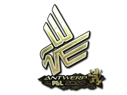 Sticker | Bad News Eagles (Gold) | Antwerp 2022 Sticker | Bad News Eagles (Gold) | Antwerp 2022