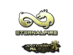 Sticker | Eternal Fire (Gold) | Antwerp 2022