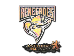 Sticker | Renegades (Holo) | Antwerp 2022 Sticker | Renegades (Holo) | Antwerp 2022