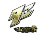 Sticker | 9z Team (Gold) | Antwerp 2022