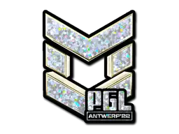 Sticker | PGL (Glitter) | Antwerp 2022 Sticker | PGL (Glitter) | Antwerp 2022