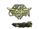 Sticker | cadiaN (Gold) | Antwerp 2022