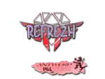 Sticker | refrezh (Holo) | Antwerp 2022
