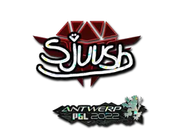Sticker | sjuush (Glitter) | Antwerp 2022 Sticker | sjuush (Glitter) | Antwerp 2022