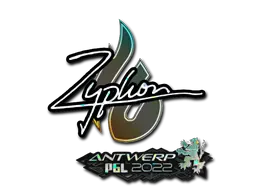 Sticker | Zyphon (Glitter) | Antwerp 2022 Sticker | Zyphon (Glitter) | Antwerp 2022