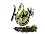 Sticker | HooXi (Gold) | Antwerp 2022