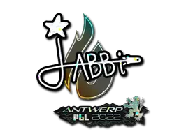 Sticker | jabbi (Glitter) | Antwerp 2022 Sticker | jabbi (Glitter) | Antwerp 2022